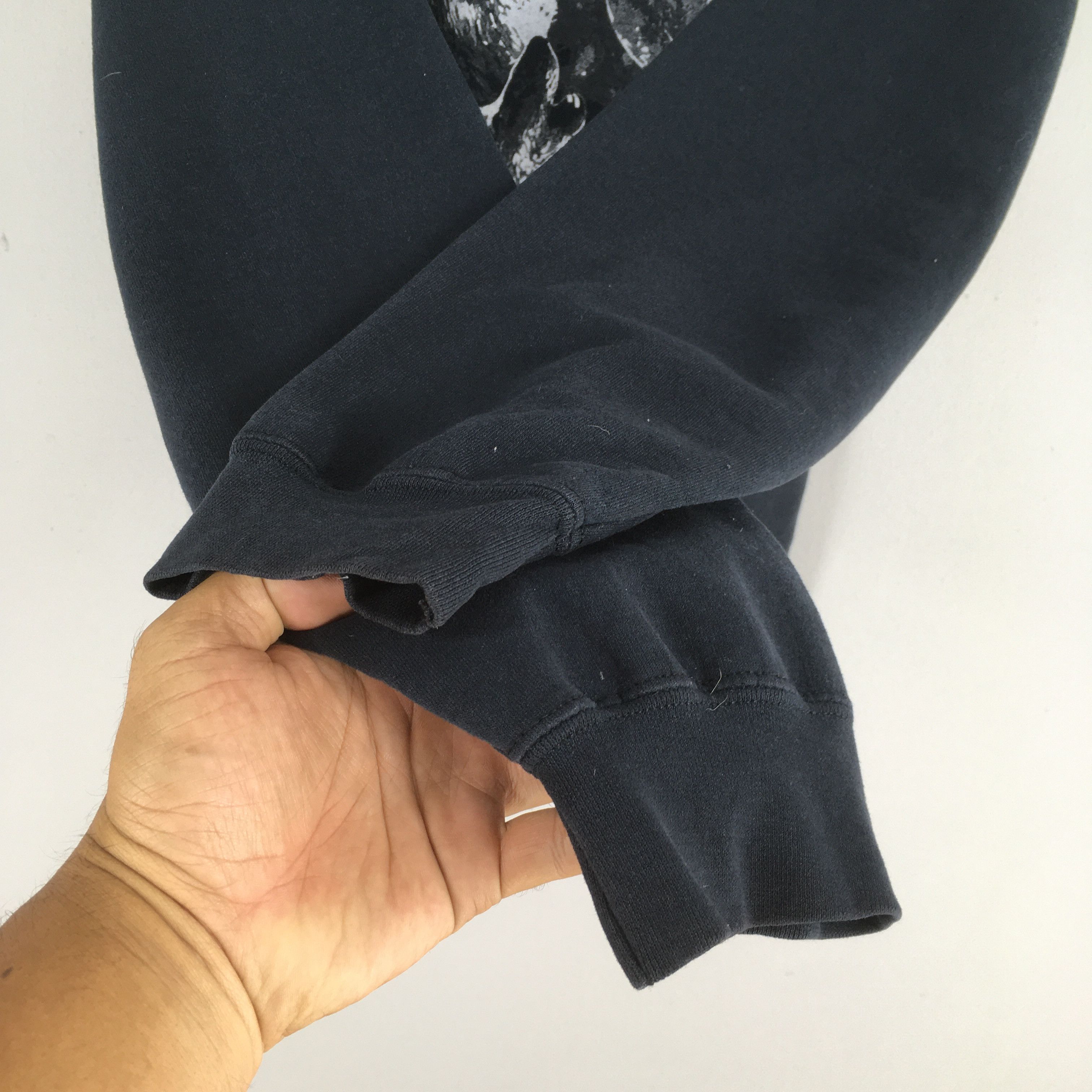 Habitat × Vintage Vintage The Wolf Wildlife Black Sweatshirt Large Size US L / EU 52-54 / 3 - 4 Thumbnail