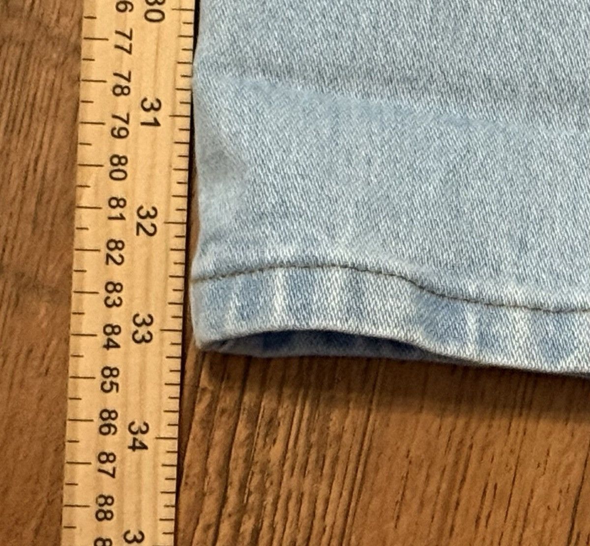 Wrangler Wrangler 10MWZGH Women's High Rise Straight Leg Jeans 11x34 Size 32" / US 10 / IT 46 - 8 Thumbnail