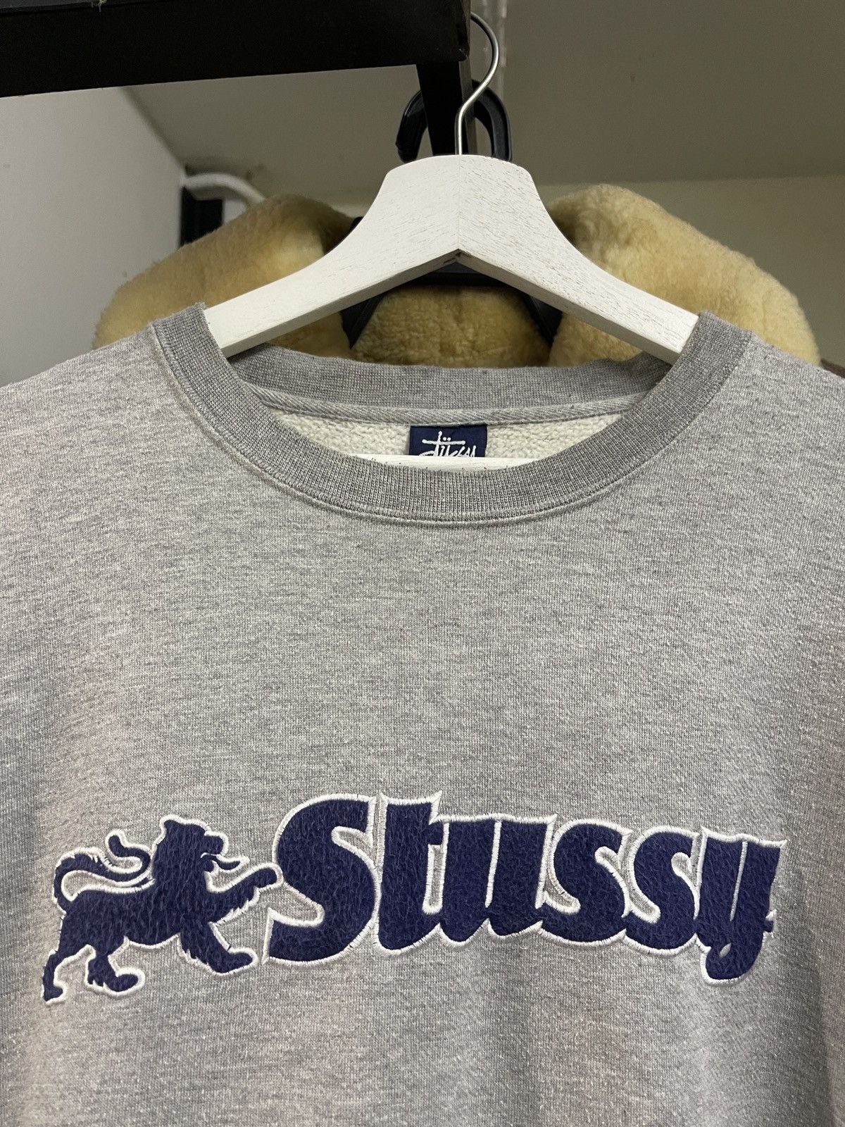 Stussy 90s Stussy Spellout Logo Sweatshirt Size US M / EU 48-50 / 2 - 5 Thumbnail