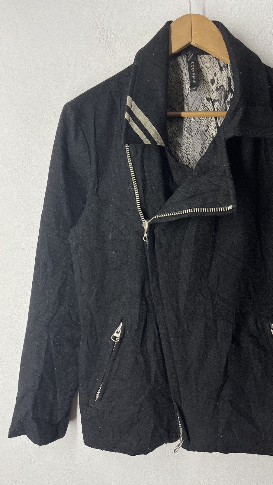 Japanese Brand VINTAGE PUNK SCARFACE JAPANESE BRAND JACKET Size US M / EU 48-50 / 2 - 9 Thumbnail