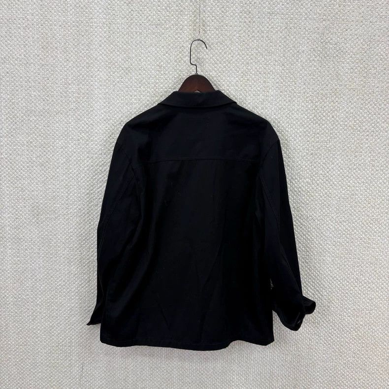 Prada Prada Black triangle label denim four-pocket jacket Size US M / EU 48-50 / 2 - 2 Thumbnail