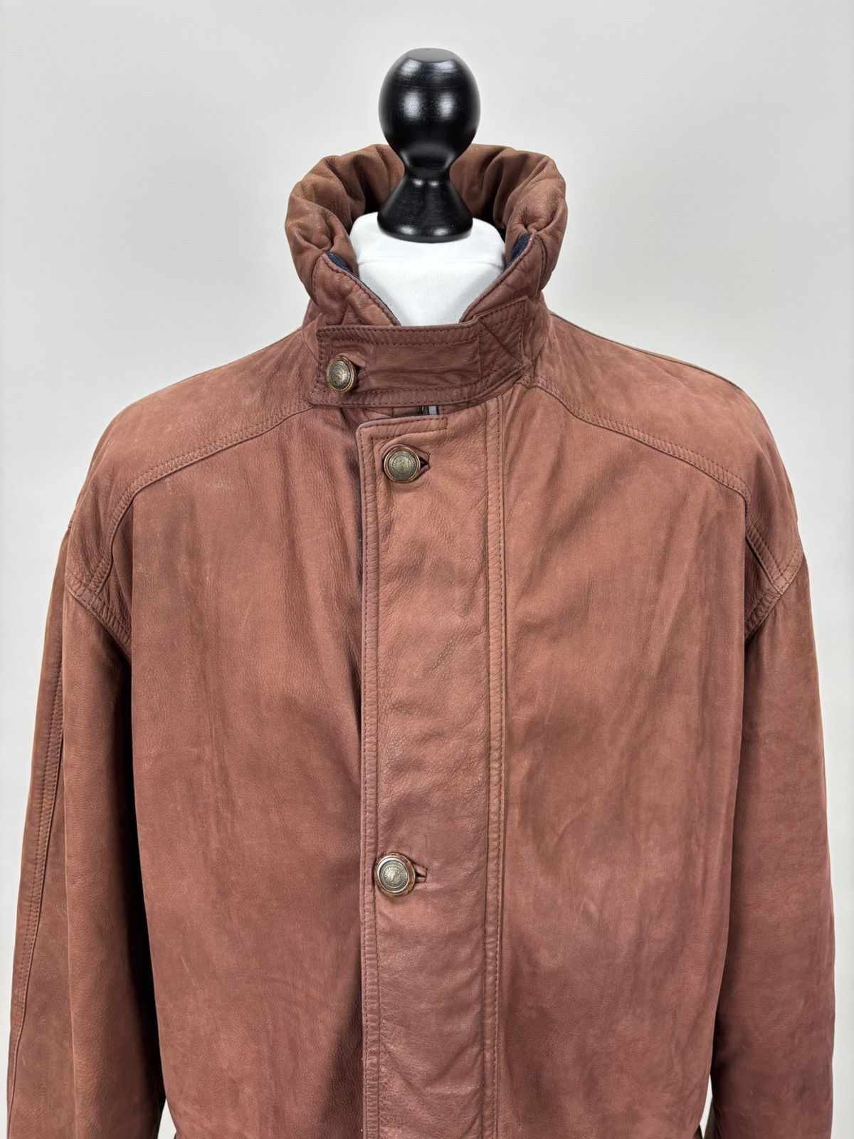 Yves Saint Laurent Mens vintage leather jacket Yves Saint Laurent Size 50 Size US M / EU 48-50 / 2 - 3 Thumbnail