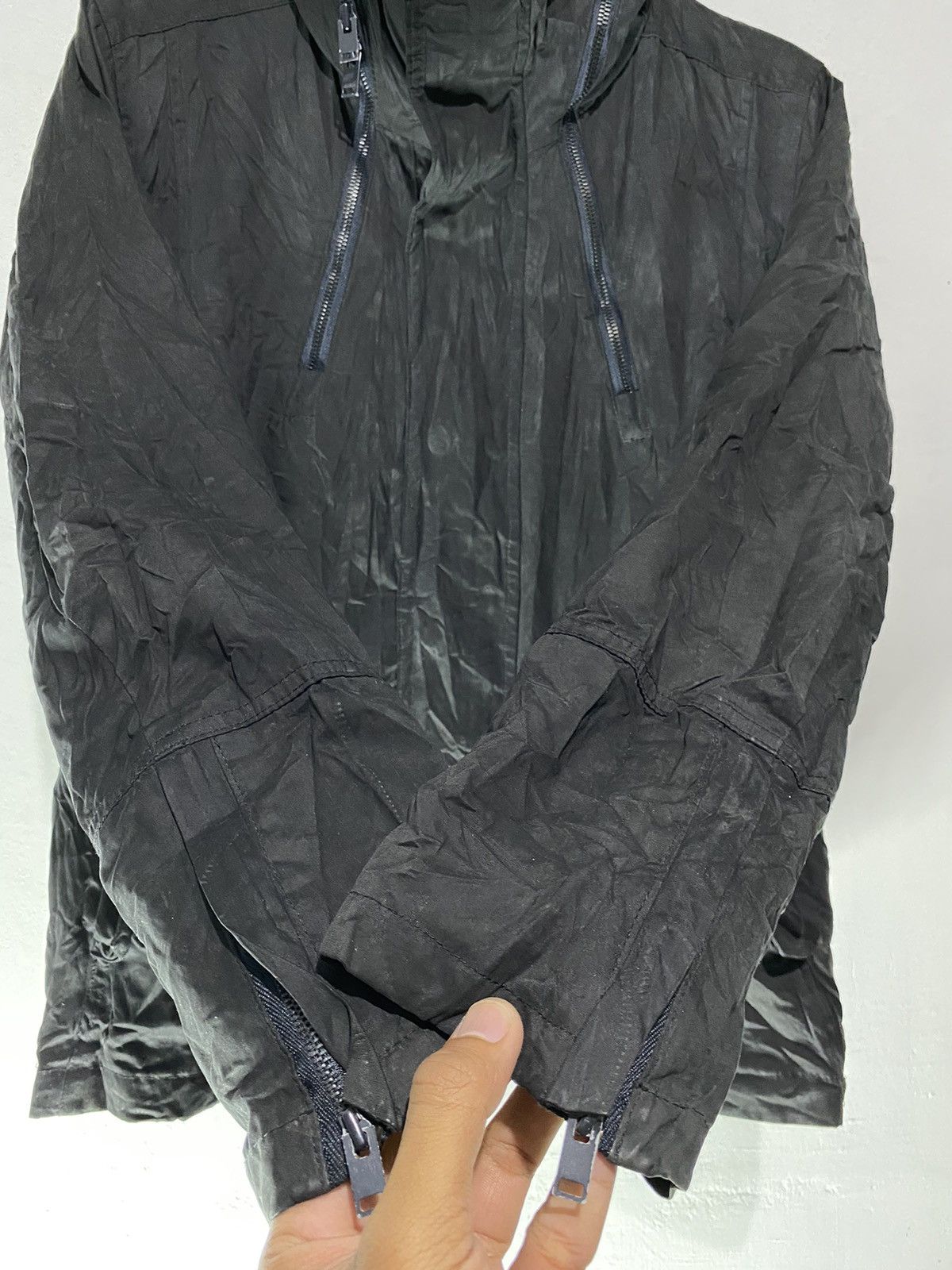 If Six Was Nine × Japanese Brand × Le Grande Bleu (L.G.B.) Codes combine for men bono waxed jacket Size US M / EU 48-50 / 2 - 5 Thumbnail
