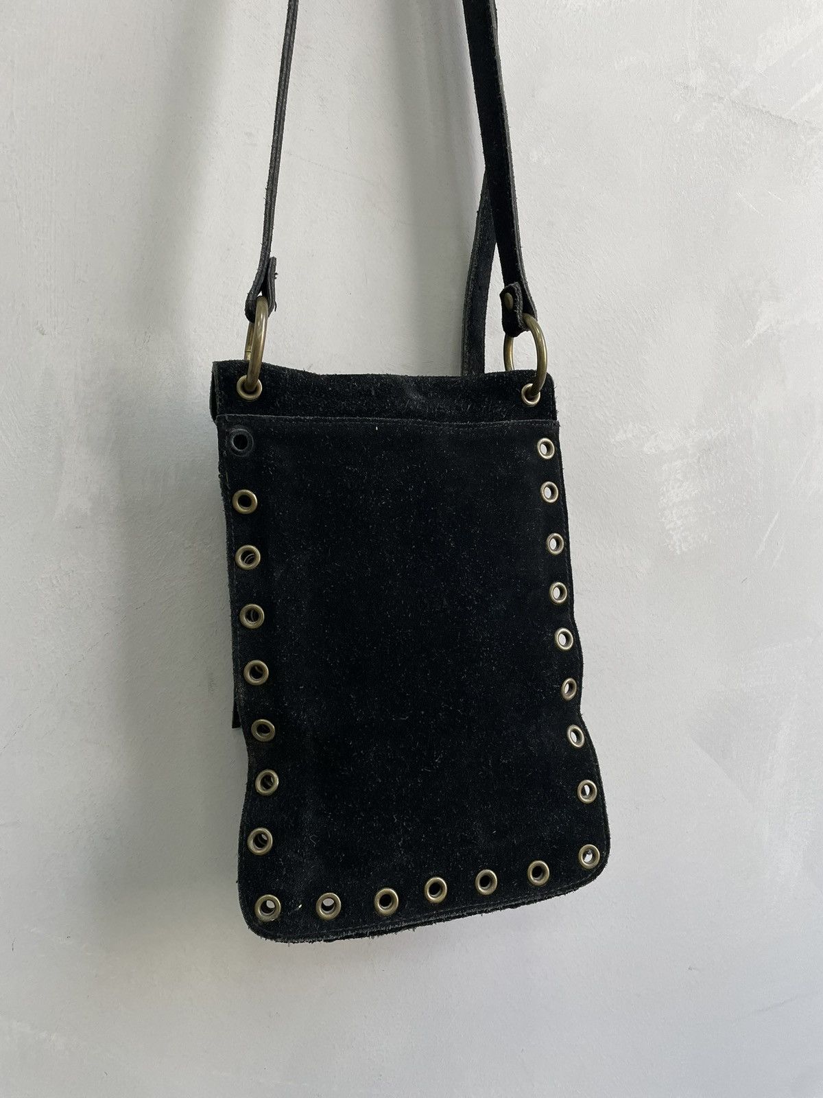 Hysteric Glamour 90s suede archive messenger bag hystericglamour style y2k Size ONE SIZE - 6 Thumbnail
