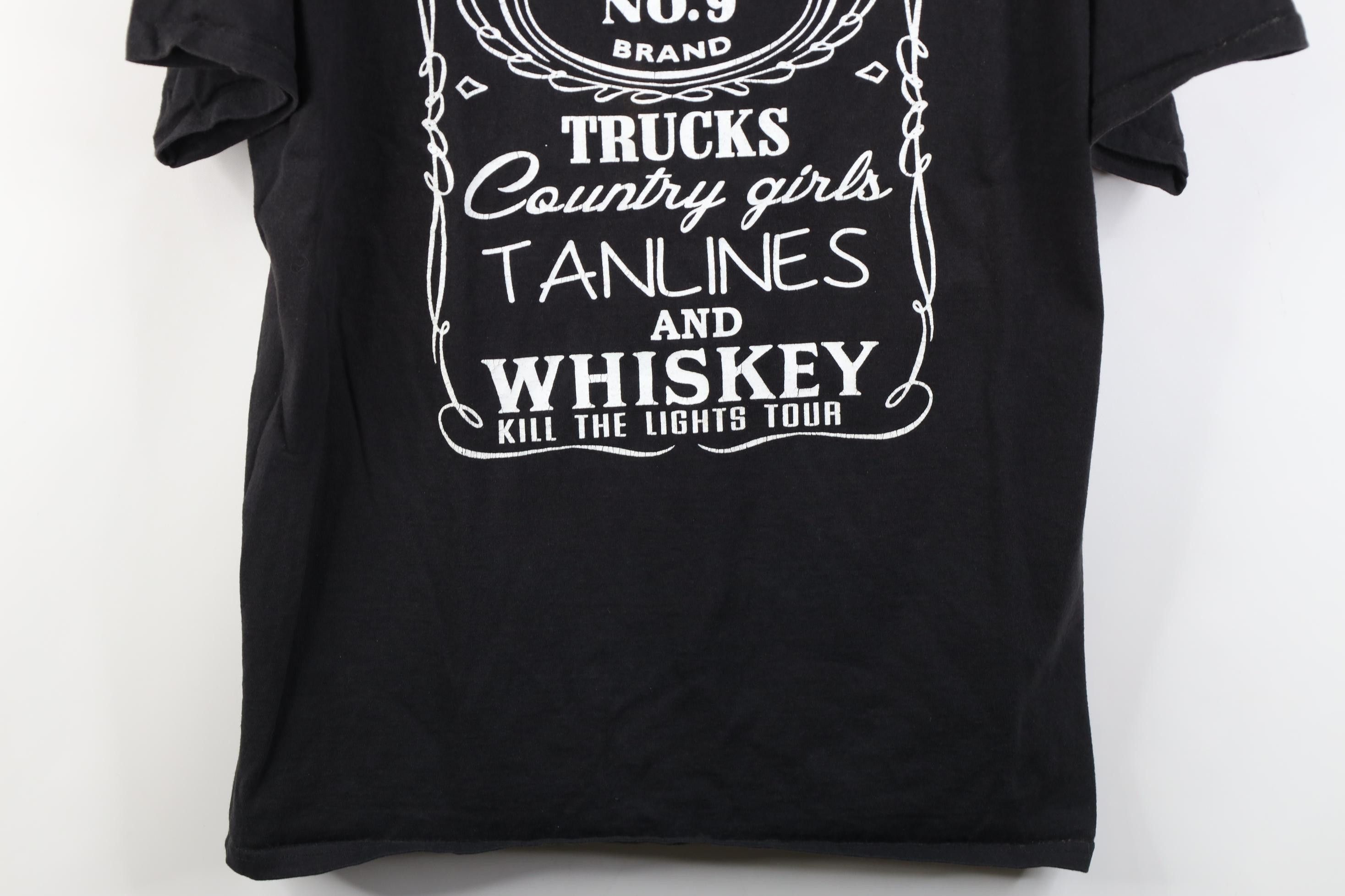 Vintage Y2K The Lights Tour Luke Bryan Band T-Shirt Jack Daniels Size US XL / EU 56 / 4 - 3 Thumbnail