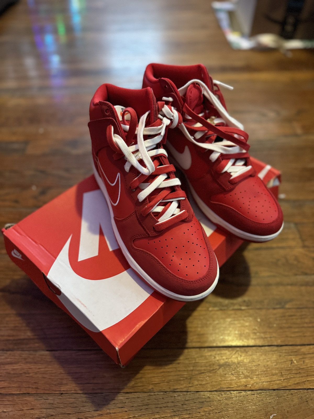 Nike NIKE DUNK HIGH SE (FIRST USE) Size US 12 / EU 45 - 1 Thumbnail