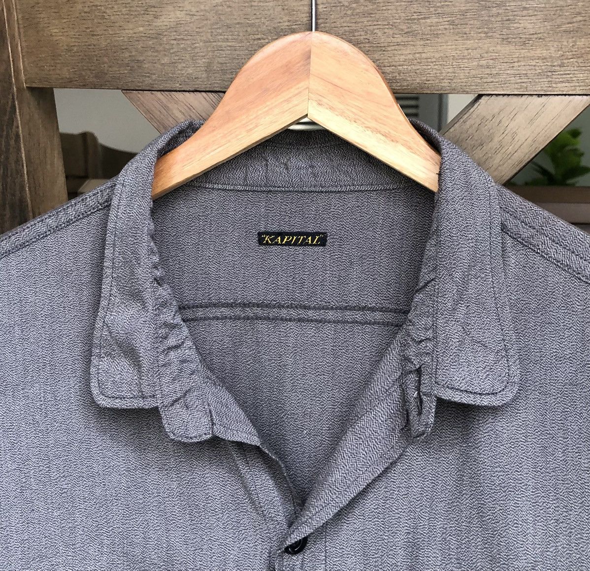 Kapital Vintage KAPITAL by Yashamiro Rayyon Short Sleeve Shirt Size US L / EU 52-54 / 3 - 9 Thumbnail