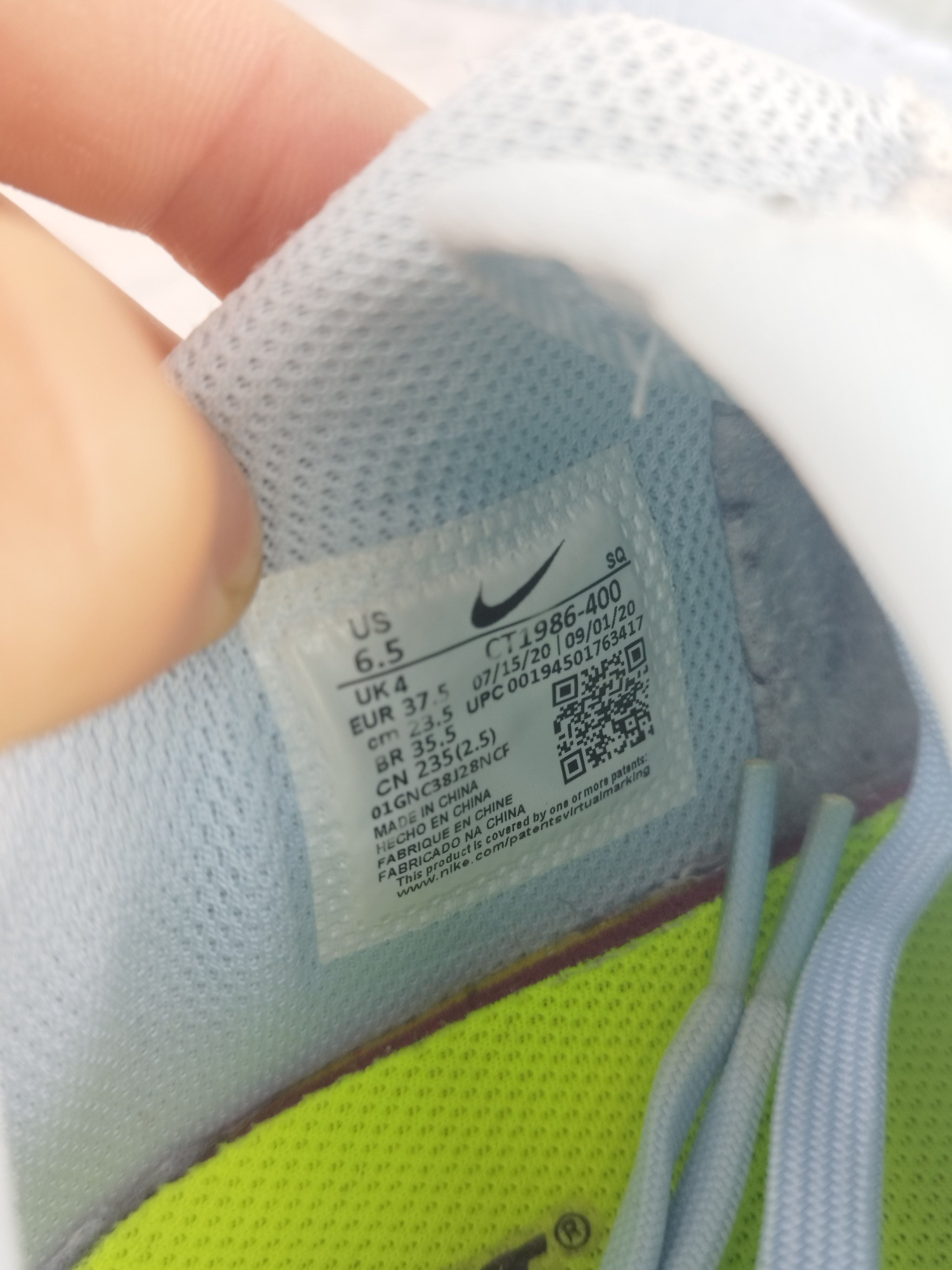 Nike Nike Air Force 1 low crater Hydrogen blue Size US 6.5 / IT 36.5 - 11 Thumbnail