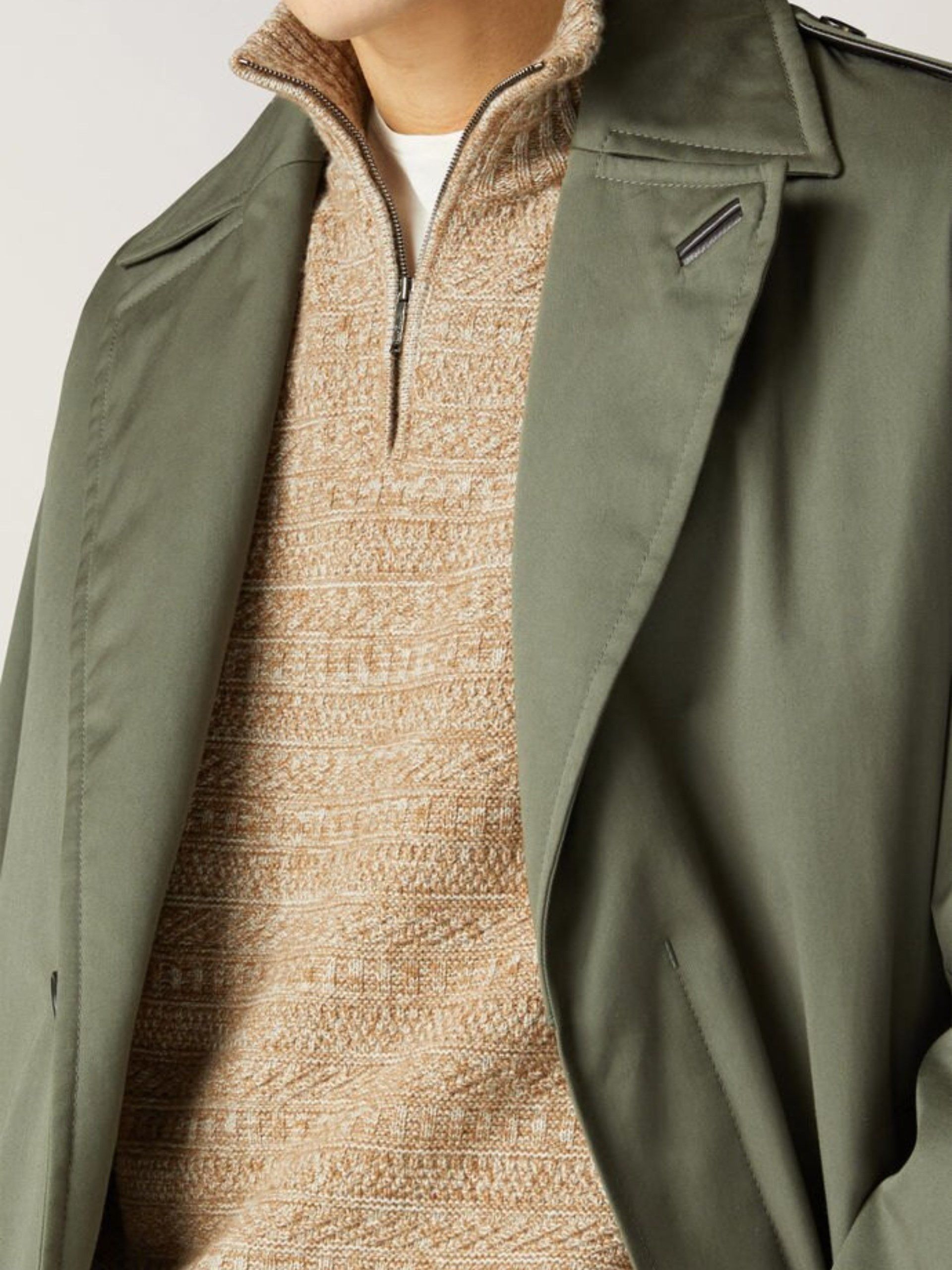 Loro Piana o1w1db10724 Lima Pullover Cashmere Sweater in Light Brown Size US XL / EU 56 / 4 - 3 Thumbnail