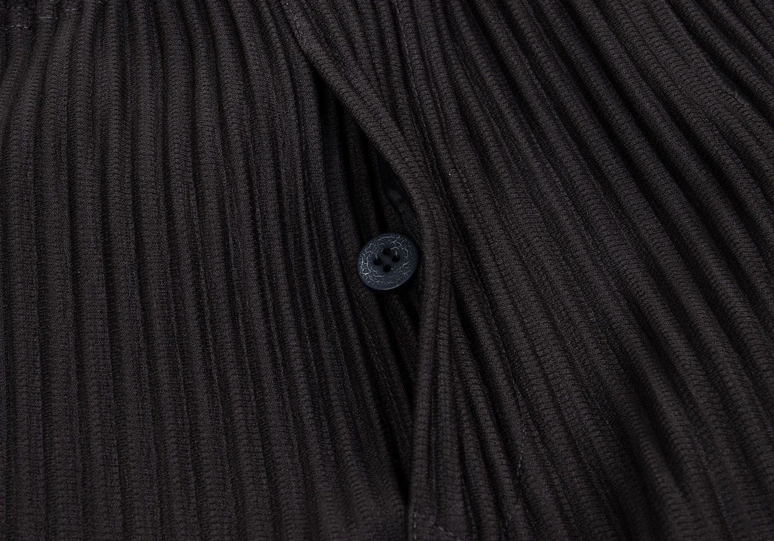 Issey Miyake Pleats Pants in Dark Brown with Minor Wear Size US 38 / EU 54 - 4 Thumbnail