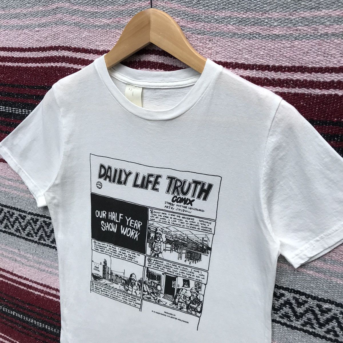 Japanese Brand × N.Hoolywood N.Hoolywood X Jim Bow Comic Art Tee Mister Hoolywood Size US S / EU 44-46 / 1 - 5 Thumbnail