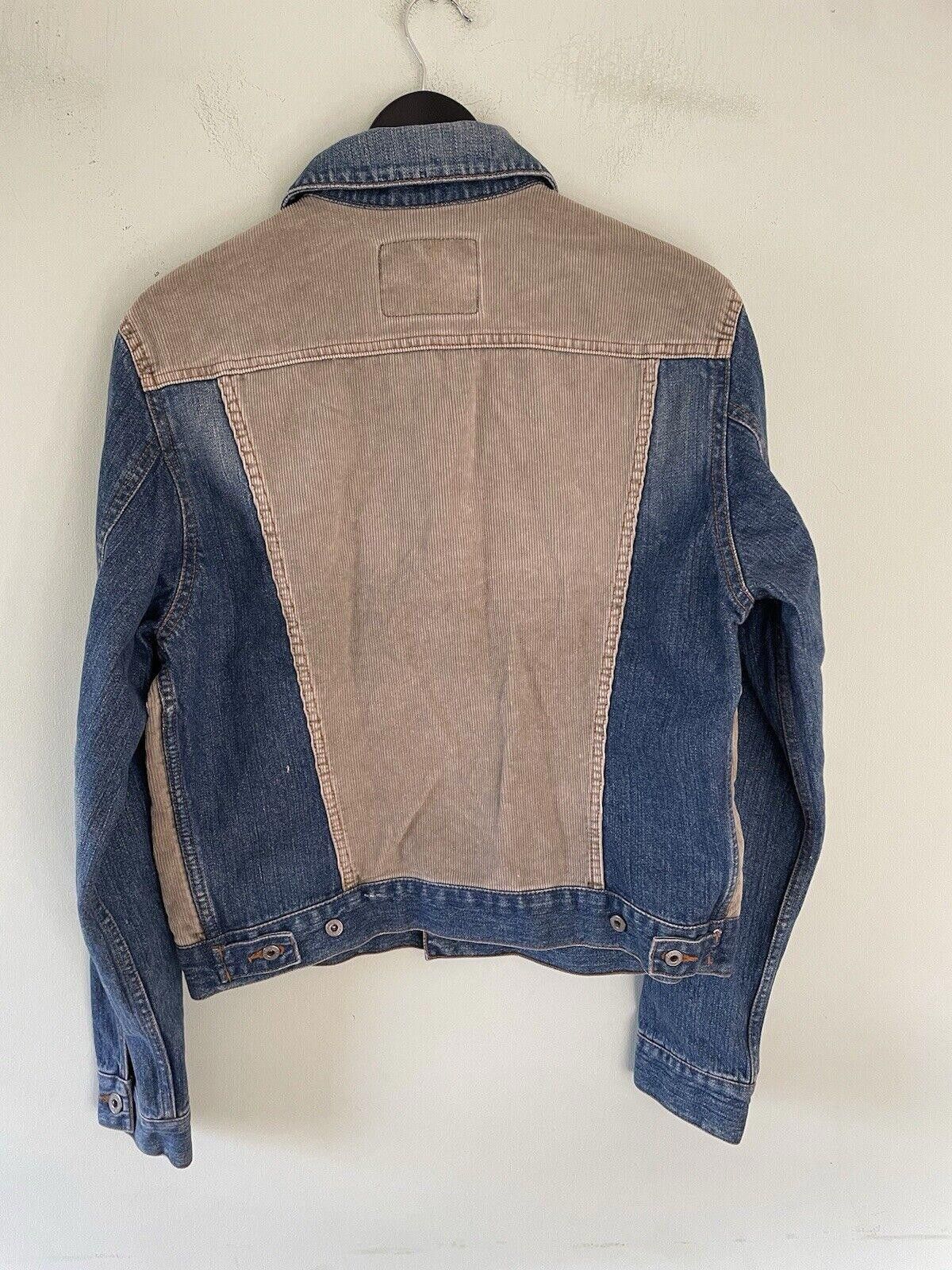 Guess Vintage Guess Corduroy Denim Jacket Medium Size M / US 6-8 / IT 42-44 - 2 Thumbnail