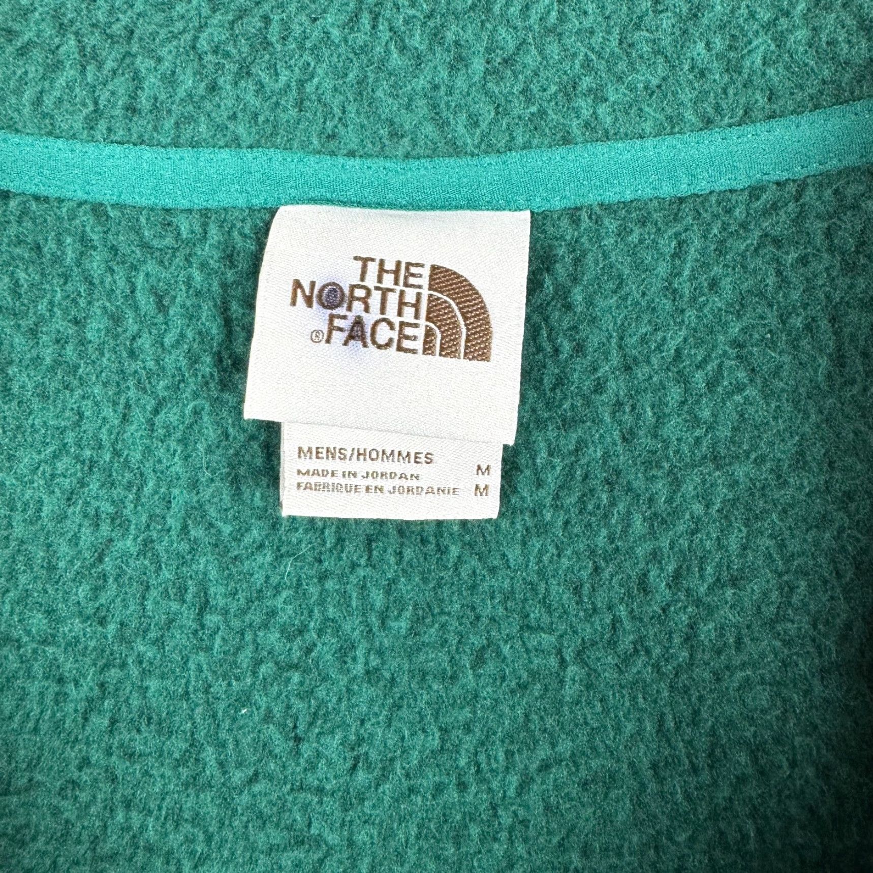 The North Face NEW The North Face Mens Medium Green Gordon Lyons 1/4 Zip Sweater Fleece Size US M / EU 48-50 / 2 - 7 Thumbnail