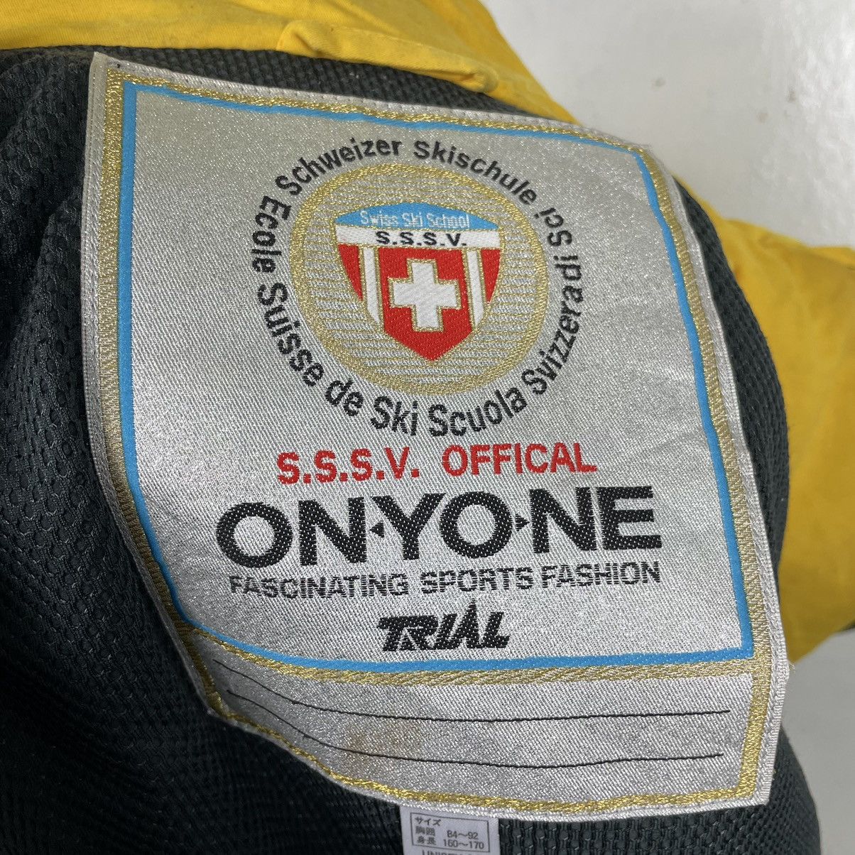 Japanese Brand 💥TRIAL SWEITZER SKI OUTDOOR WARM JACKET Size US L / EU 52-54 / 3 - 12 Thumbnail