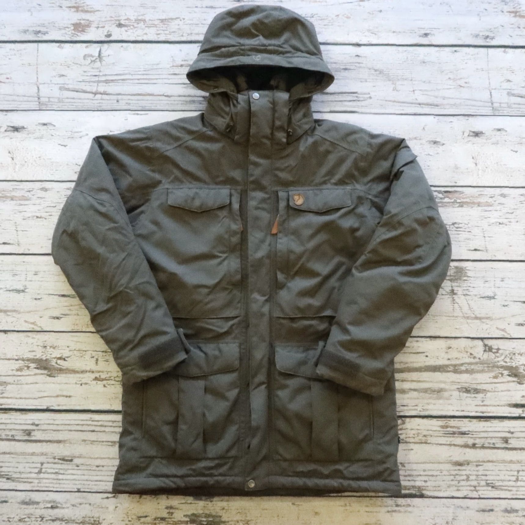 Vintage VINTAGE FjallRaven Yupik Parka Jacket Men L Gray FjallRaven Yupik Parka Jacket L Gray Mens Size US L / EU 52-54 / 3 - 2 Thumbnail