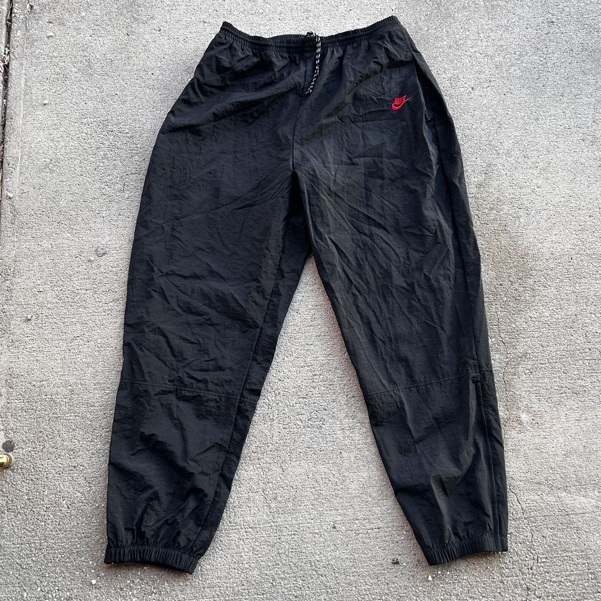 Nike × Vintage vintage 90s nike gray tag joggers Size US 36 / EU 52 - 1 Thumbnail