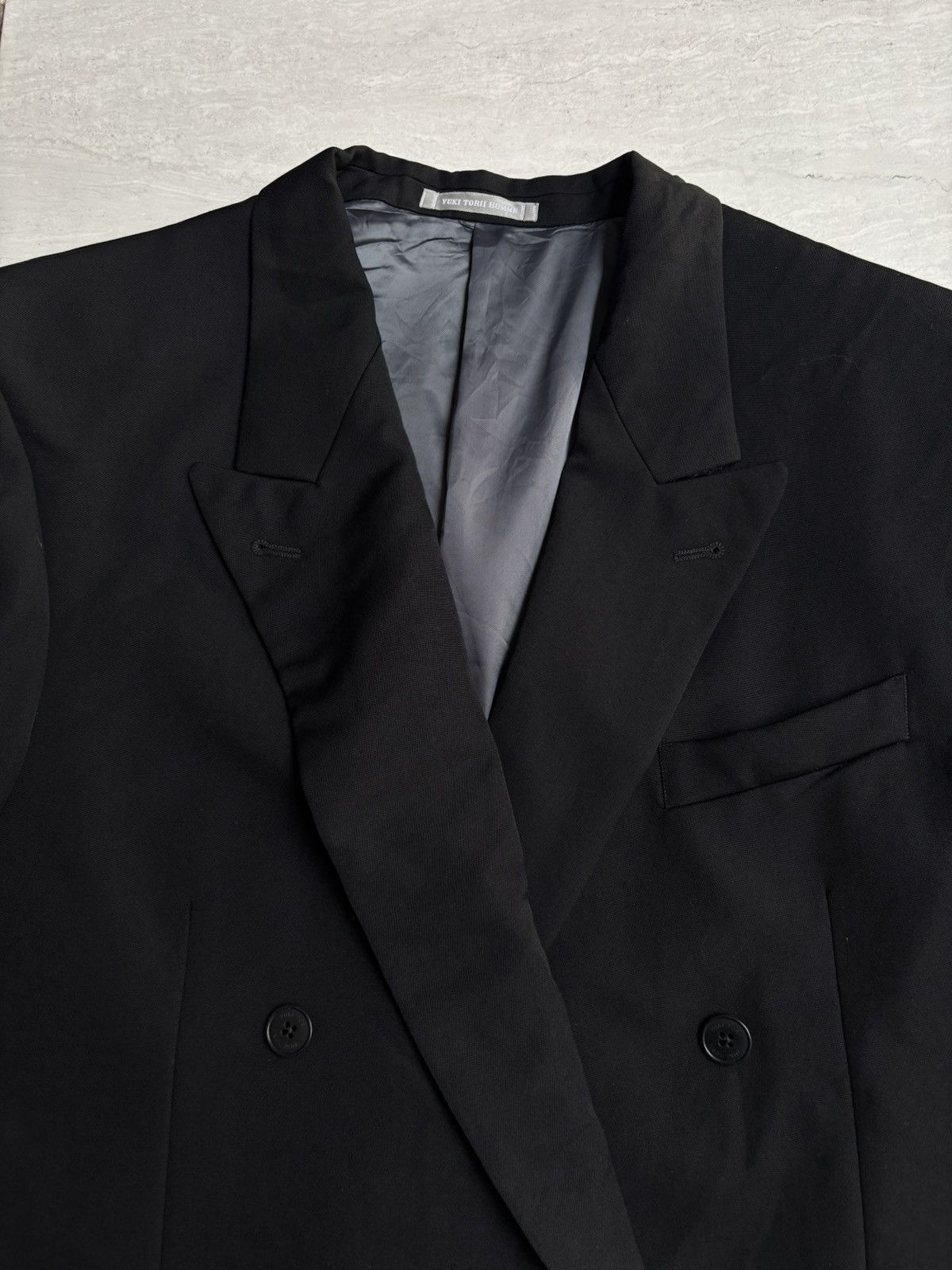 Other YUKI TORII HOMME Black Suit Size 54L - 3 Thumbnail