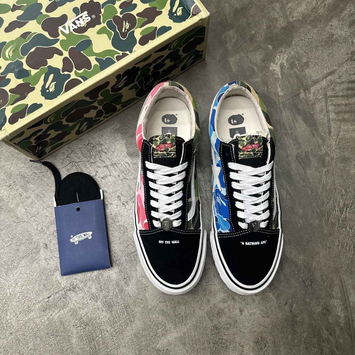 Bape Vans OldSkool x Bape Size US 12 / EU 45 - 1 Thumbnail