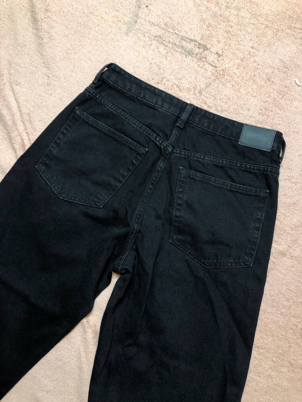 Weekday WEEKDAY Men’s Black Jeans Regular Cut W31 L32 Size US 31 - 15 Thumbnail
