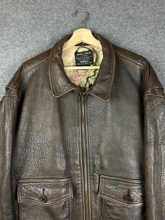 Vintage Vintage Avirex Jacket Type G-1 Leather 80s | Grailed