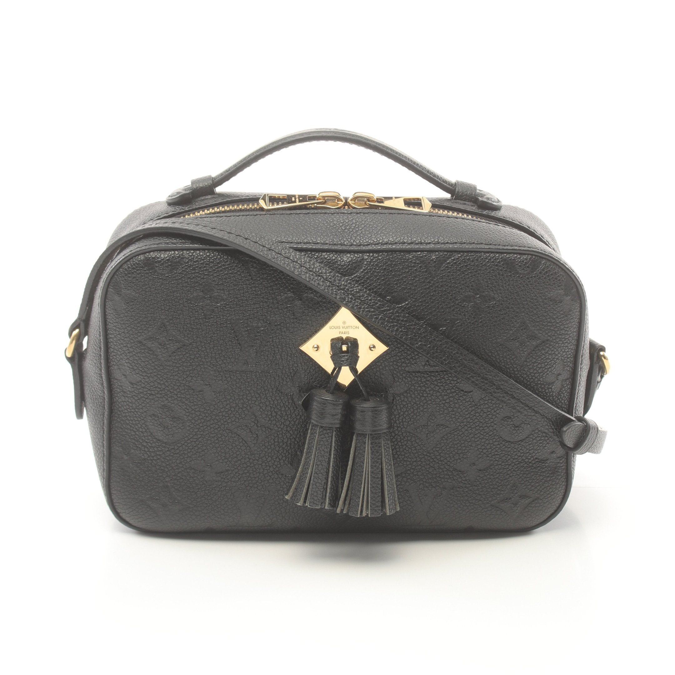 Louis Vuitton Louis Vuitton Saintonge Monogram Empreinte Noir Shoulder Bag Leather Black Size ONE SIZE - 1 Thumbnail