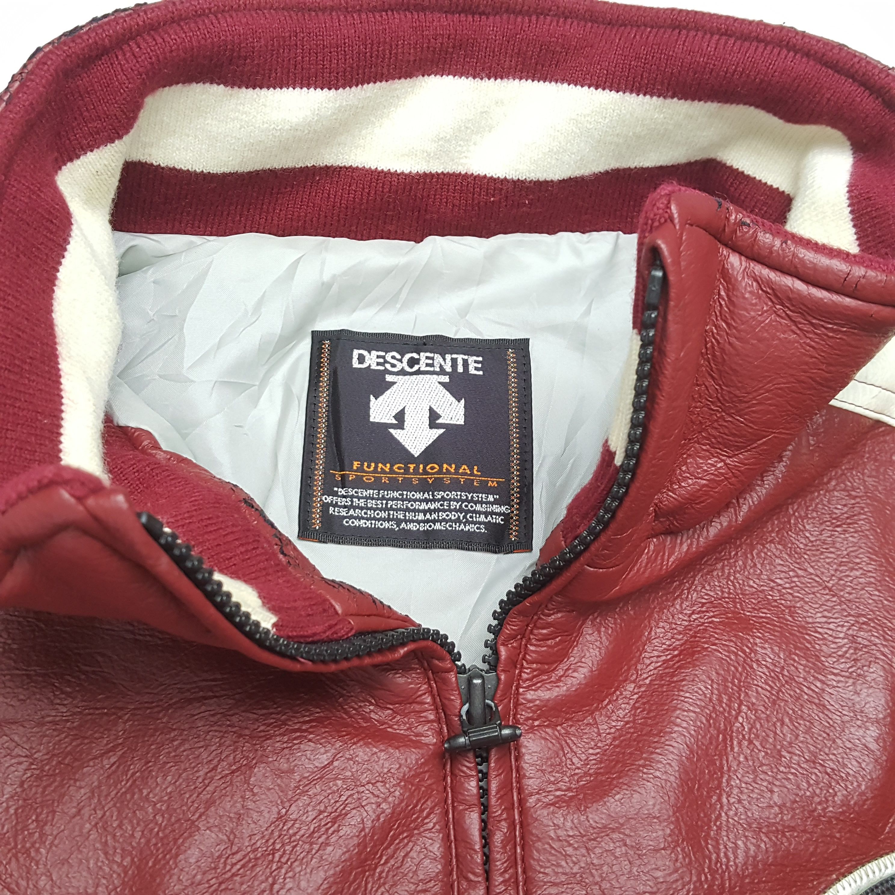 Descente × Vintage Vintage Coolplows DESCENTE Japanese Baseball Jacekt Size US L / EU 52-54 / 3 - 11 Thumbnail