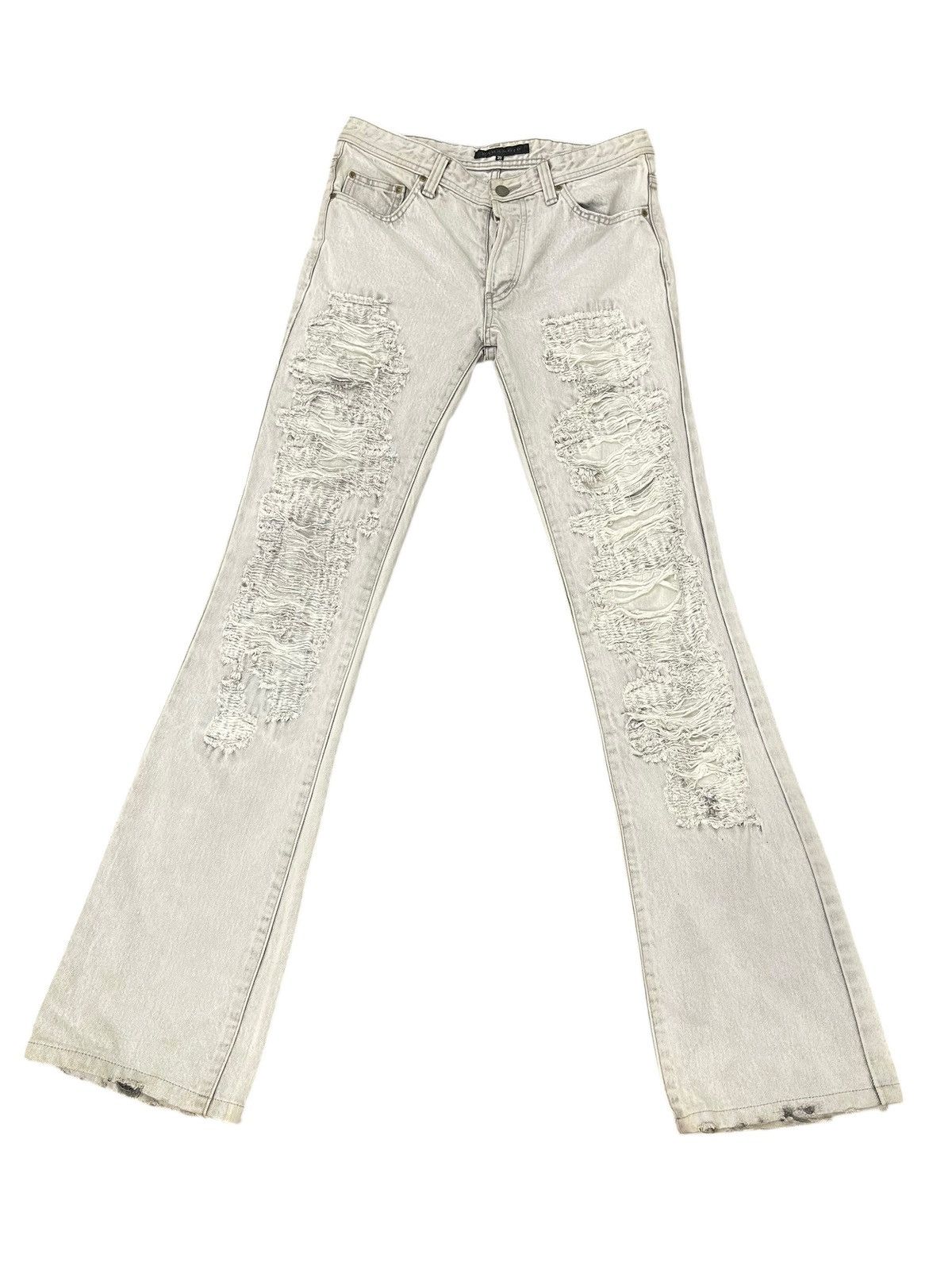 Japanese Brand Flare Jeans Paranoid Boot Cut goa amiri cdg julius 3🟦1 Size US 29 - 2 Thumbnail