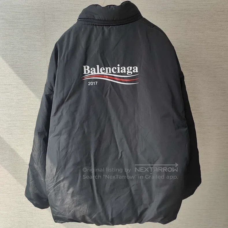 Balenciaga Balenciaga Coke wave cotton coat Size US S / EU 44-46 / 1 - 2 Thumbnail
