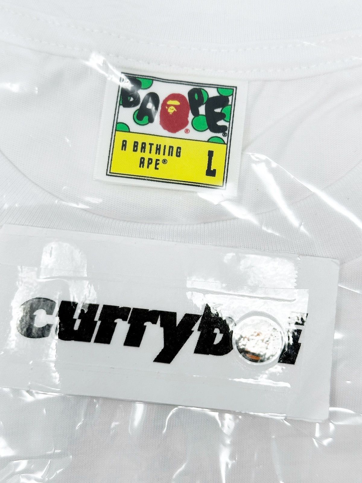 Bape BAPE Summer Pack Logo Tee (SS23) White Size US L / EU 52-54 / 3 - 5 Thumbnail
