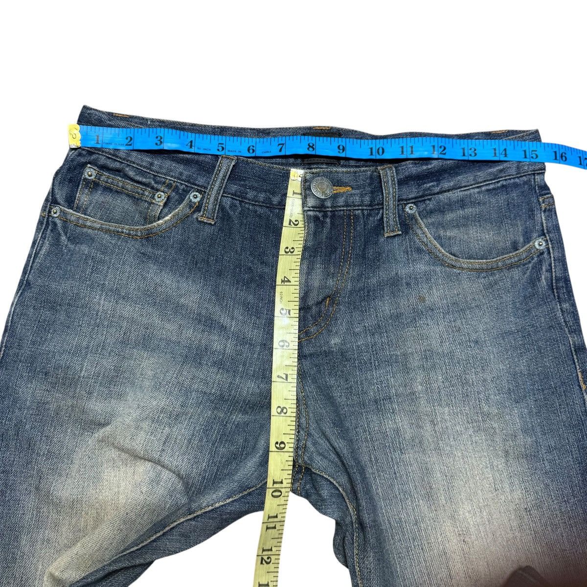 JACKROSE Jackrose Distressed Denim Flare Jeans Size US 30 / EU 46 - 17 Thumbnail
