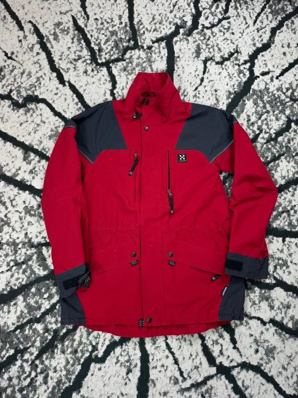 Haglofs Vintage Haglofs outdoor jacket red gray M Size US M / EU 48-50 / 2 - 1 Thumbnail