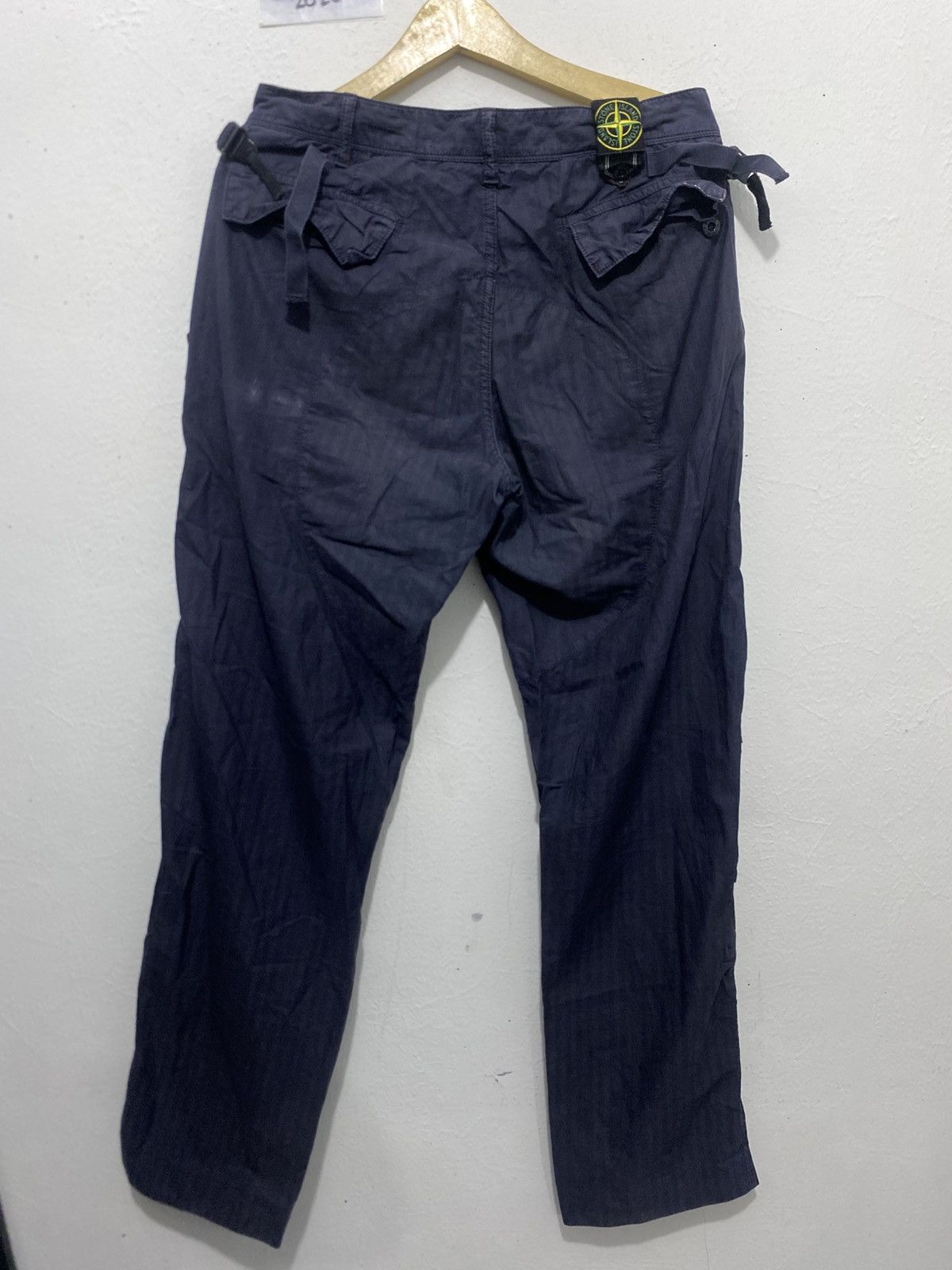 Stone Island Vintage Stone Island Rare Badge Pants Size US 30 / EU 46 - 1 Thumbnail
