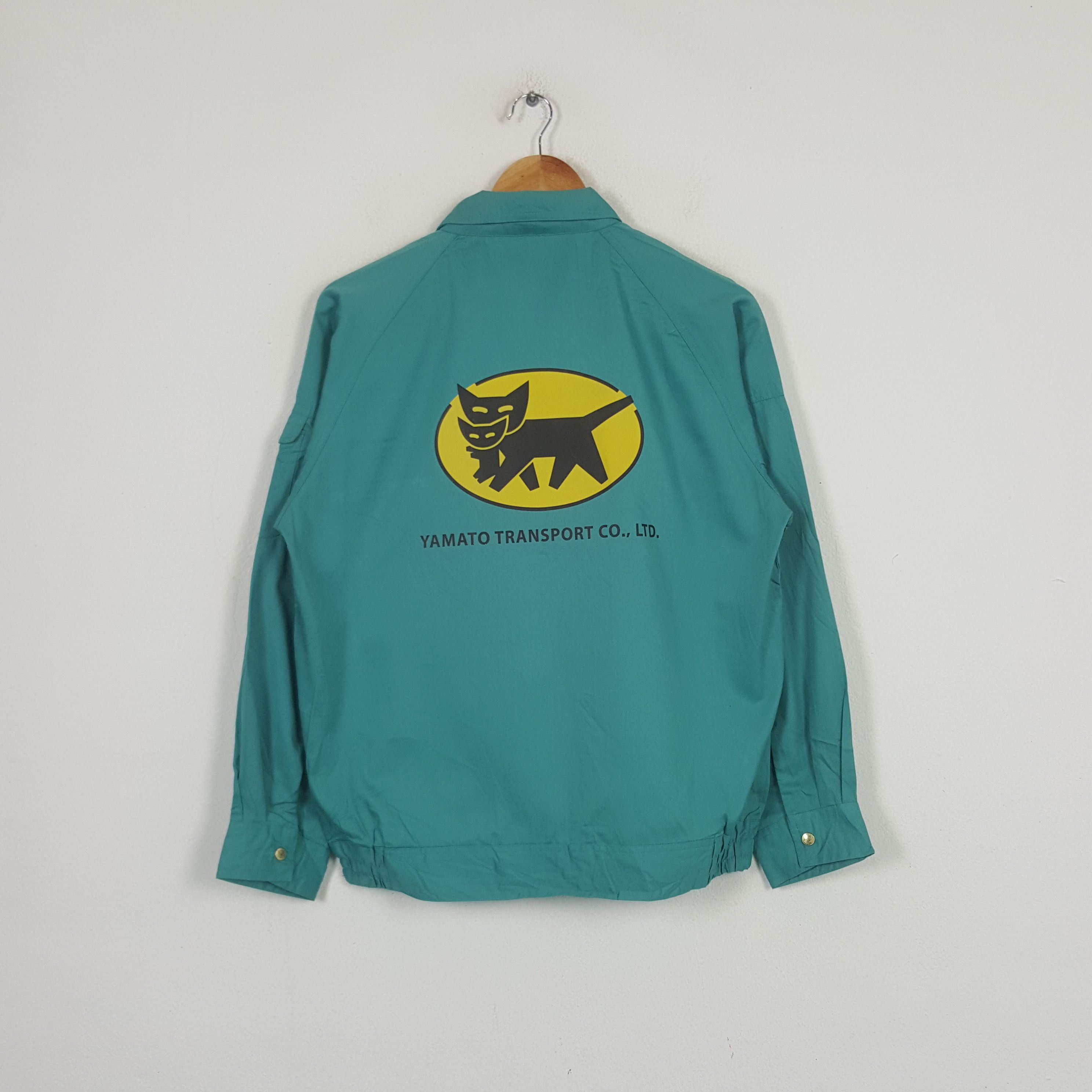 Japanese Brand × Vintage Vintage Yamato Transport Japan Brand Uniform Jacket C283N13 Size US M / EU 48-50 / 2 - 1 Thumbnail
