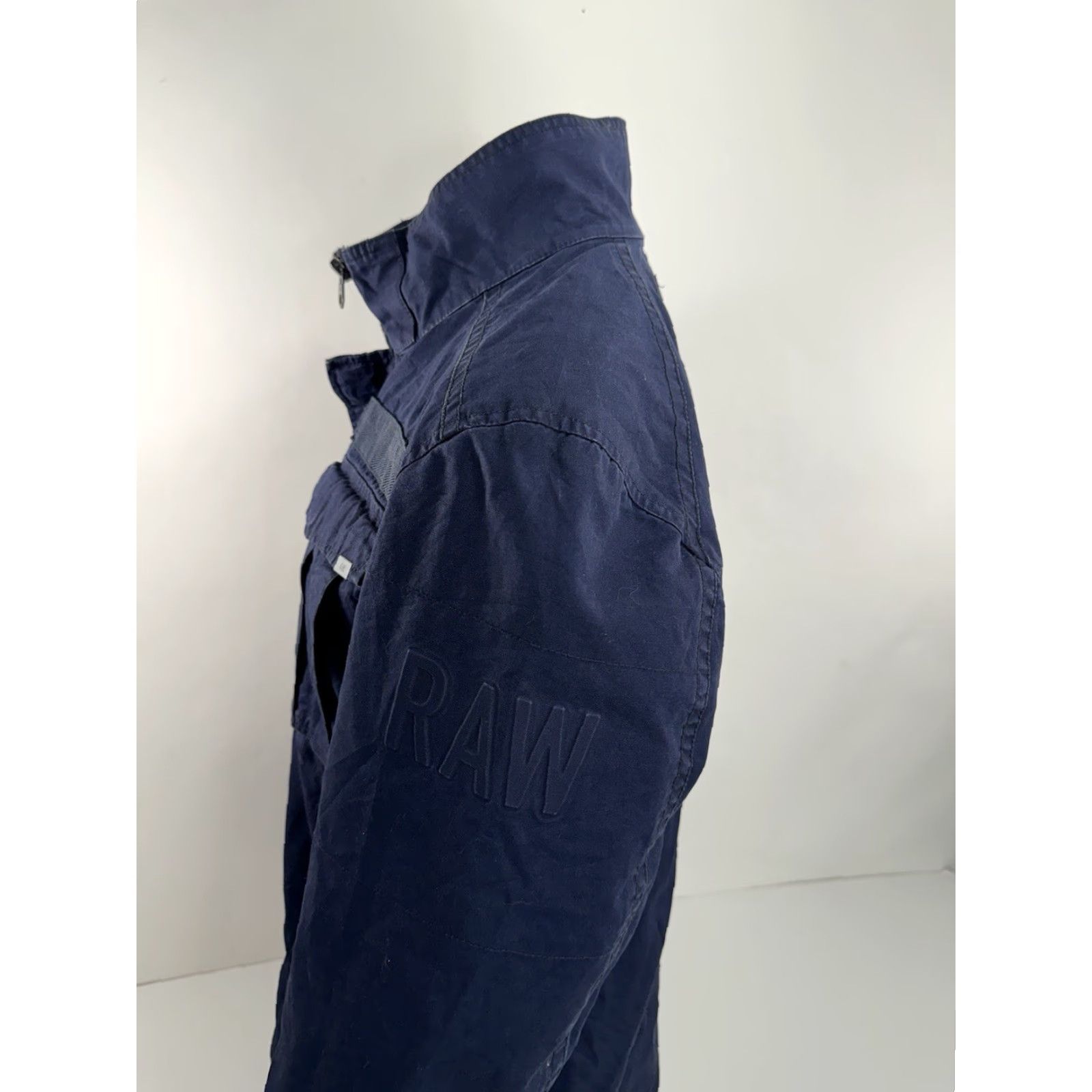 G-Star G STAR RAW - Full Zip ROVIC - MILITARY Mens M Jacket Shirt Size US M / EU 48-50 / 2 - 3 Thumbnail