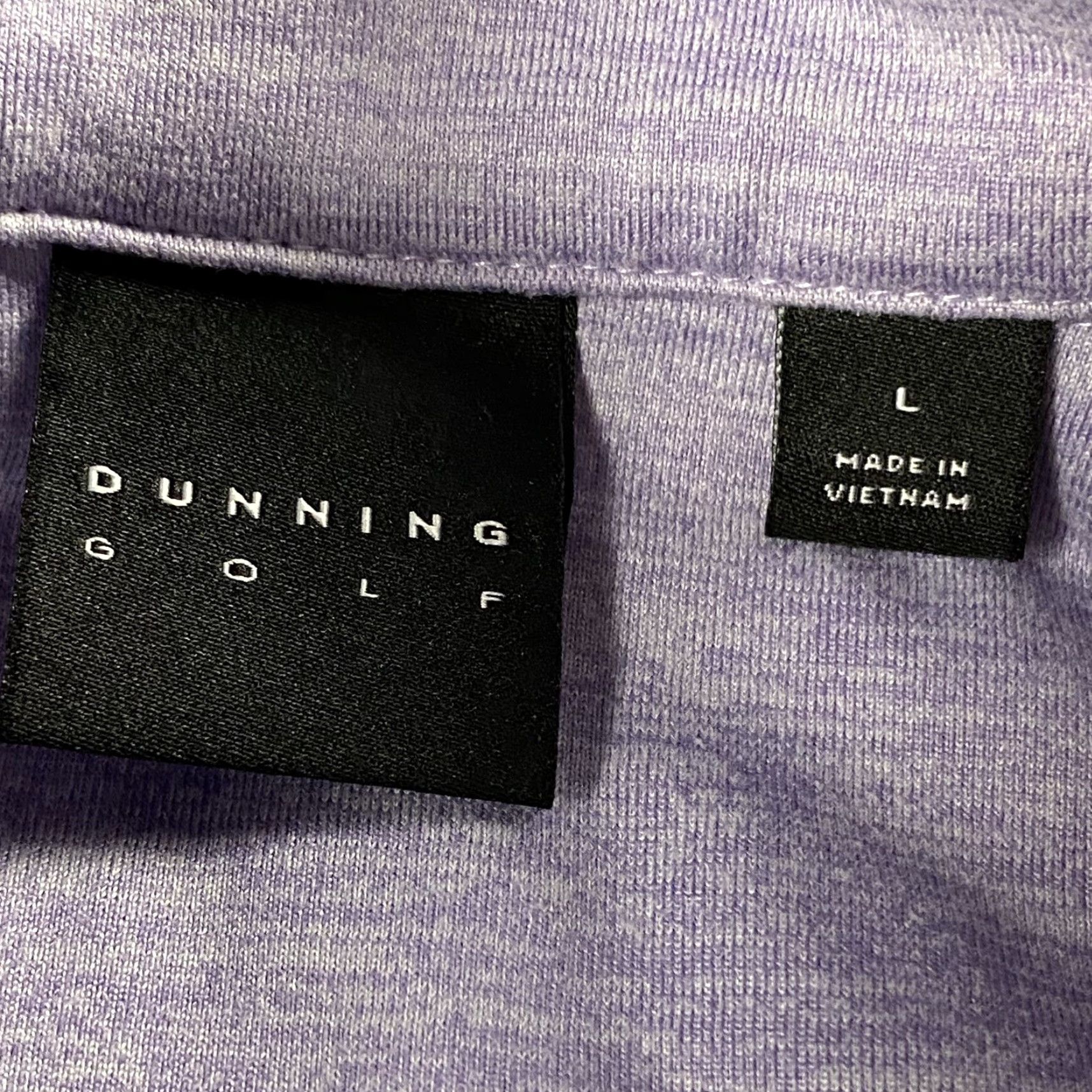 Vintage DUNNING GOLF PULLOVER 1/4 ZIP L Purple PERFORMANCE BODY GOLF NYC PETE'S Men Size US L / EU 52-54 / 3 - 5 Thumbnail