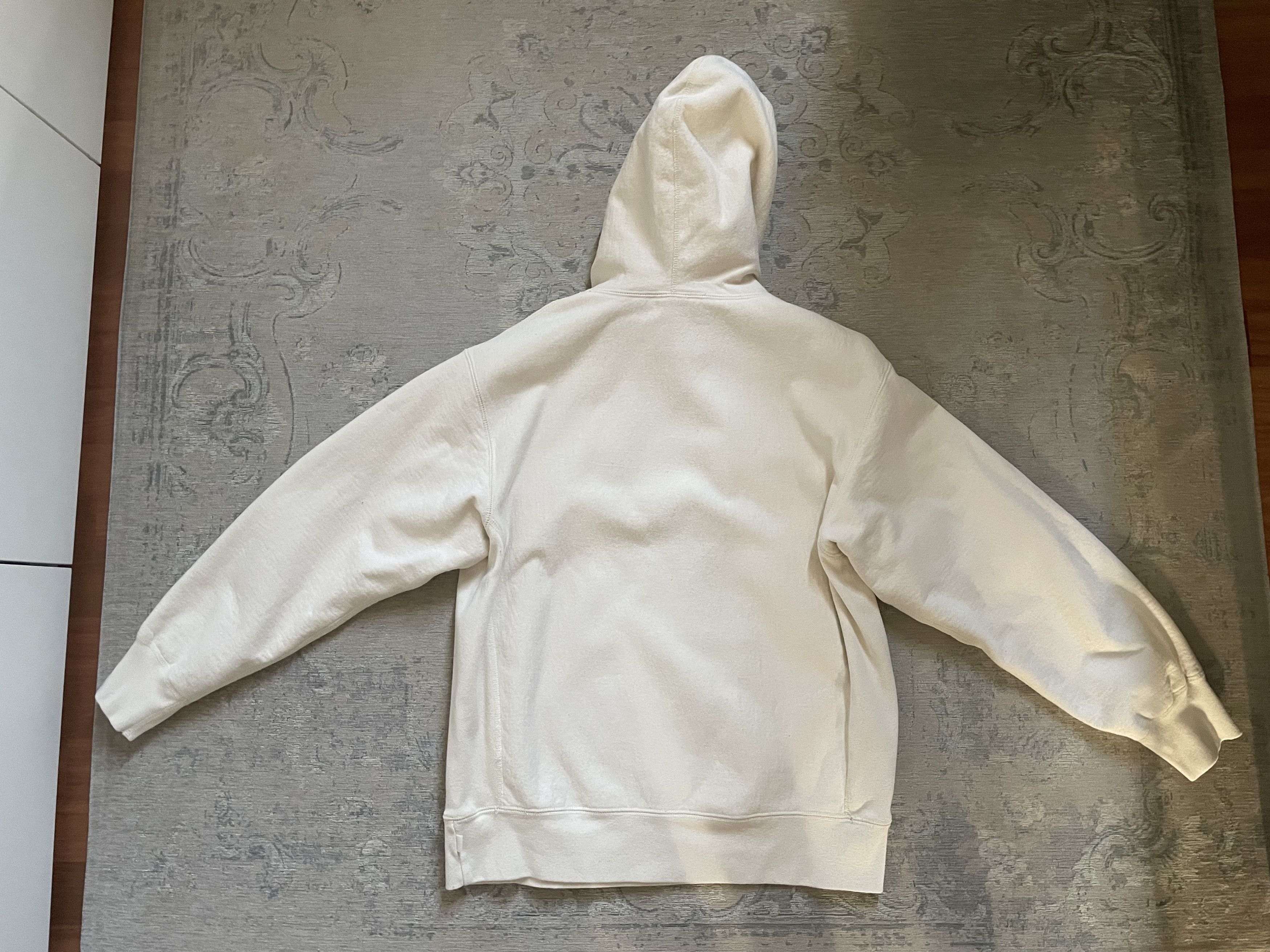 Supreme Supreme Cross Box Logo Hoodie Beige Natural Size US M / EU 48-50 / 2 - 2 Thumbnail