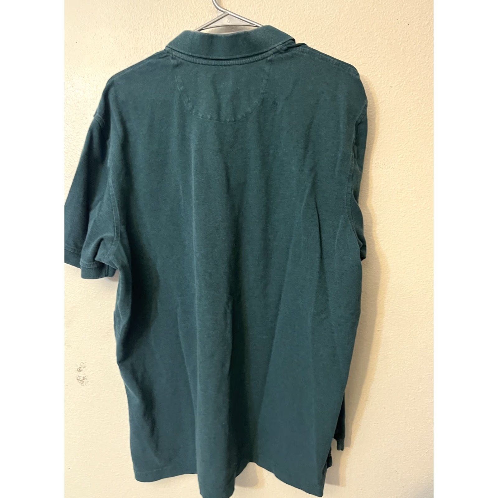 Brooks Brothers Brooks Brothers Polo Shirt Green Teal Mens XL Short Sleeve Collared 100% Cotton Golf Performance Size US XL / EU 56 / 4 - 2 Thumbnail
