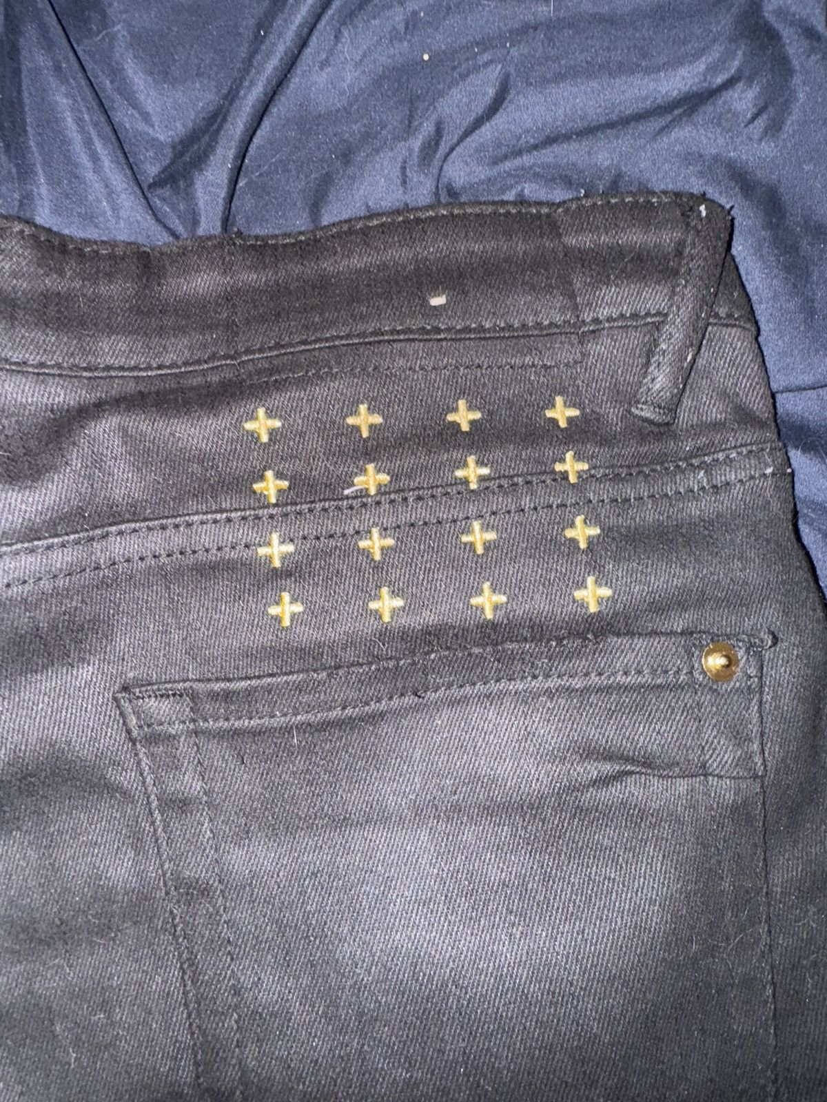Ksubi Gold embroidered ksubi jeans Size US 32 / EU 48 - 2 Thumbnail