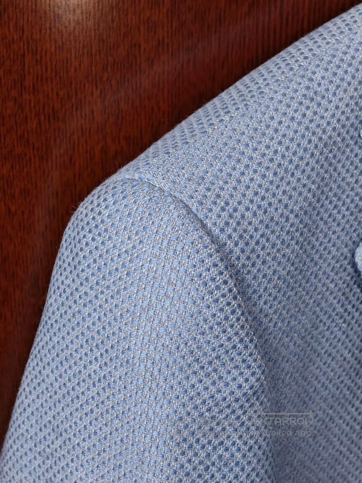 Cesare Attolini Custom Blue Wool Silk Suit. Size US S / EU 44-46 / 1 - 2 Thumbnail