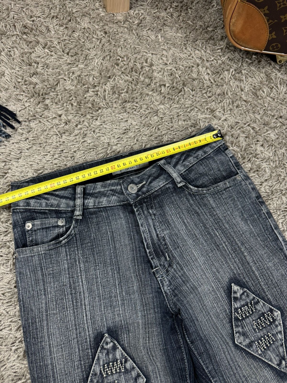 Vintage Vintage jeans swag y2k style original streetwear skate item Size 31" - 5 Thumbnail