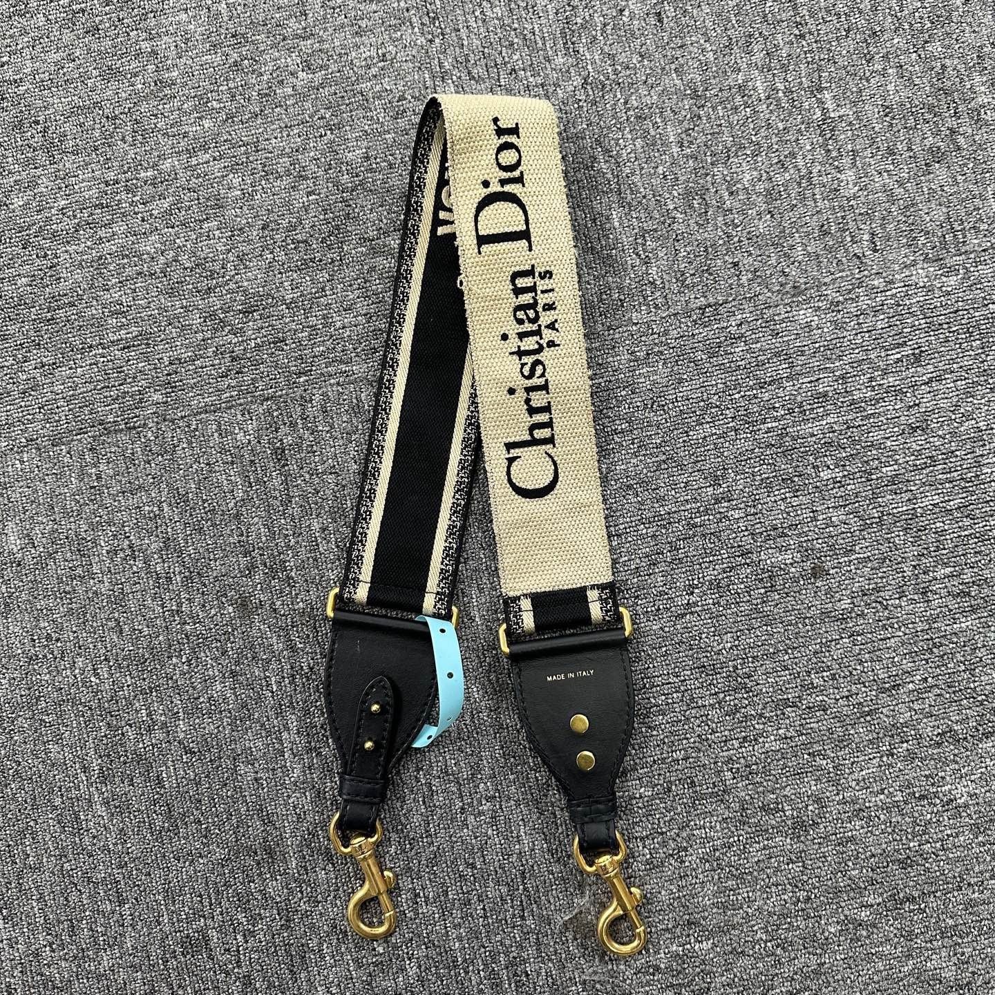Dior Dior Logo Embroidered Wide Shoulder Strap Size ONE SIZE - 1 Thumbnail