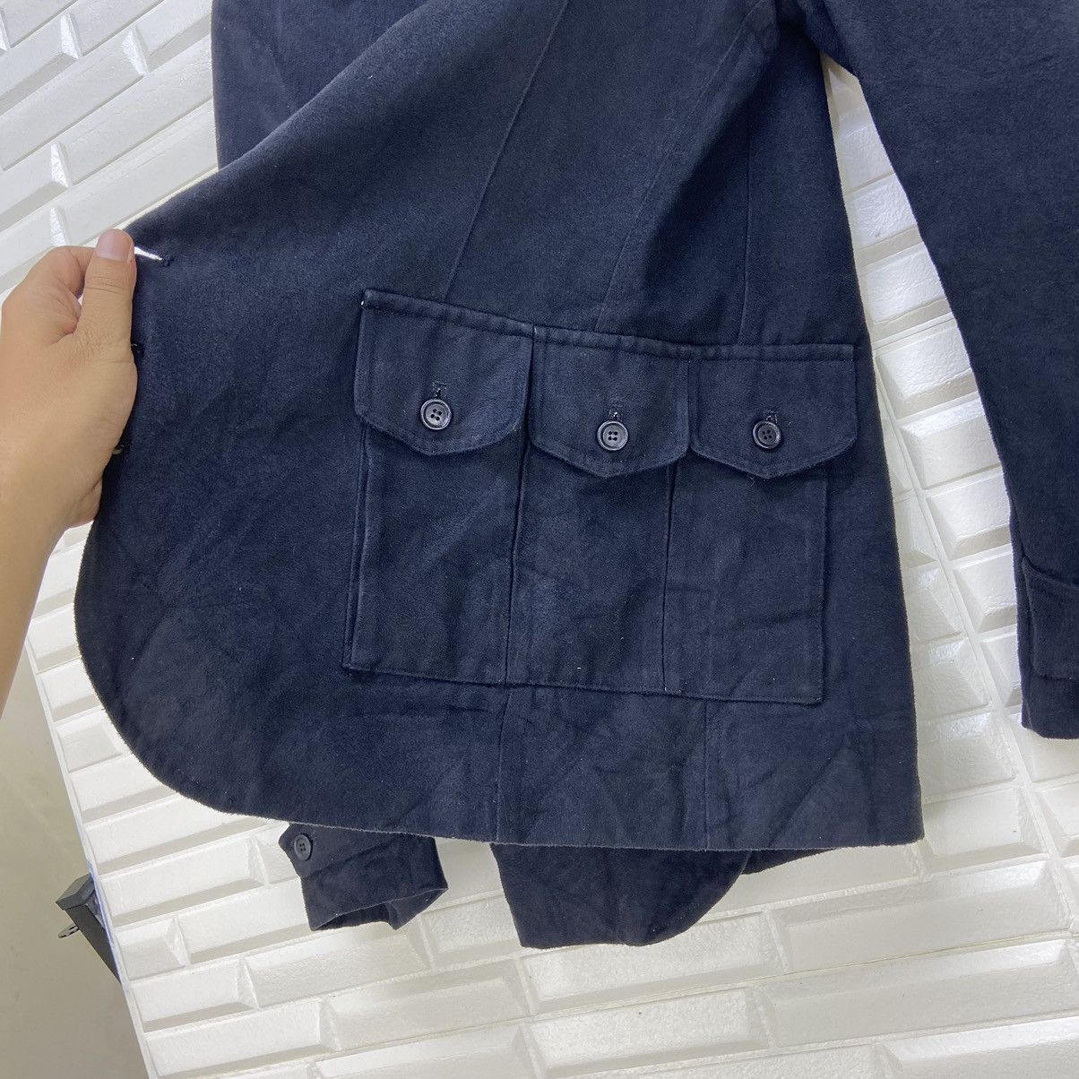 Designer × Japanese Brand Rare 010920 The Nine Head Stylish Moleskin Jacket Size US XS / EU 42 / 0 - 8 Thumbnail