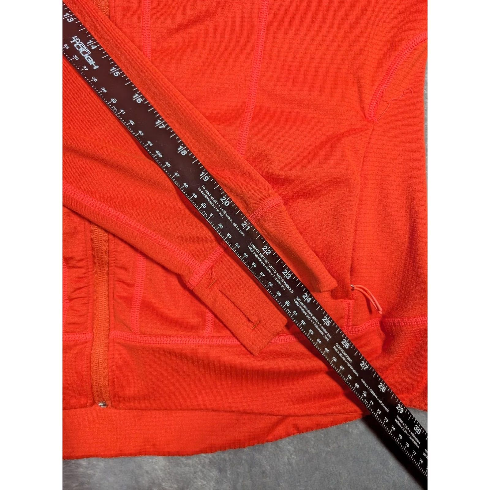 Eddie Bauer Eddie Bauer First Ascent Jacket Womens XL Orange Hooded Full Zip Fleece Athletic Size XL / US 12-14 / IT 48-50 - 4 Thumbnail
