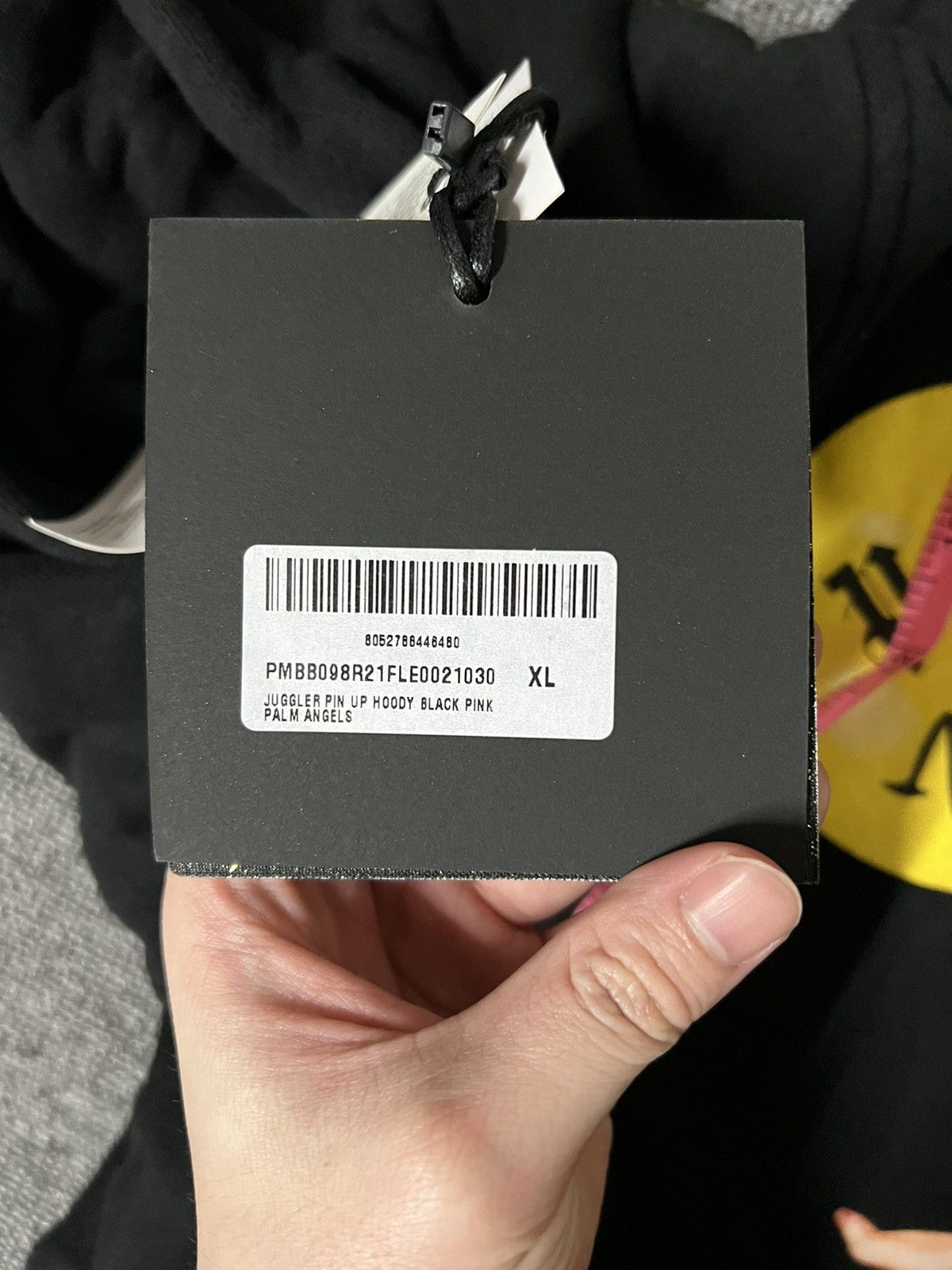 Palm Angels 「retail💲845」Brand new palm angels x smiley juggler hoodie Size US XL / EU 56 / 4 - 9 Thumbnail