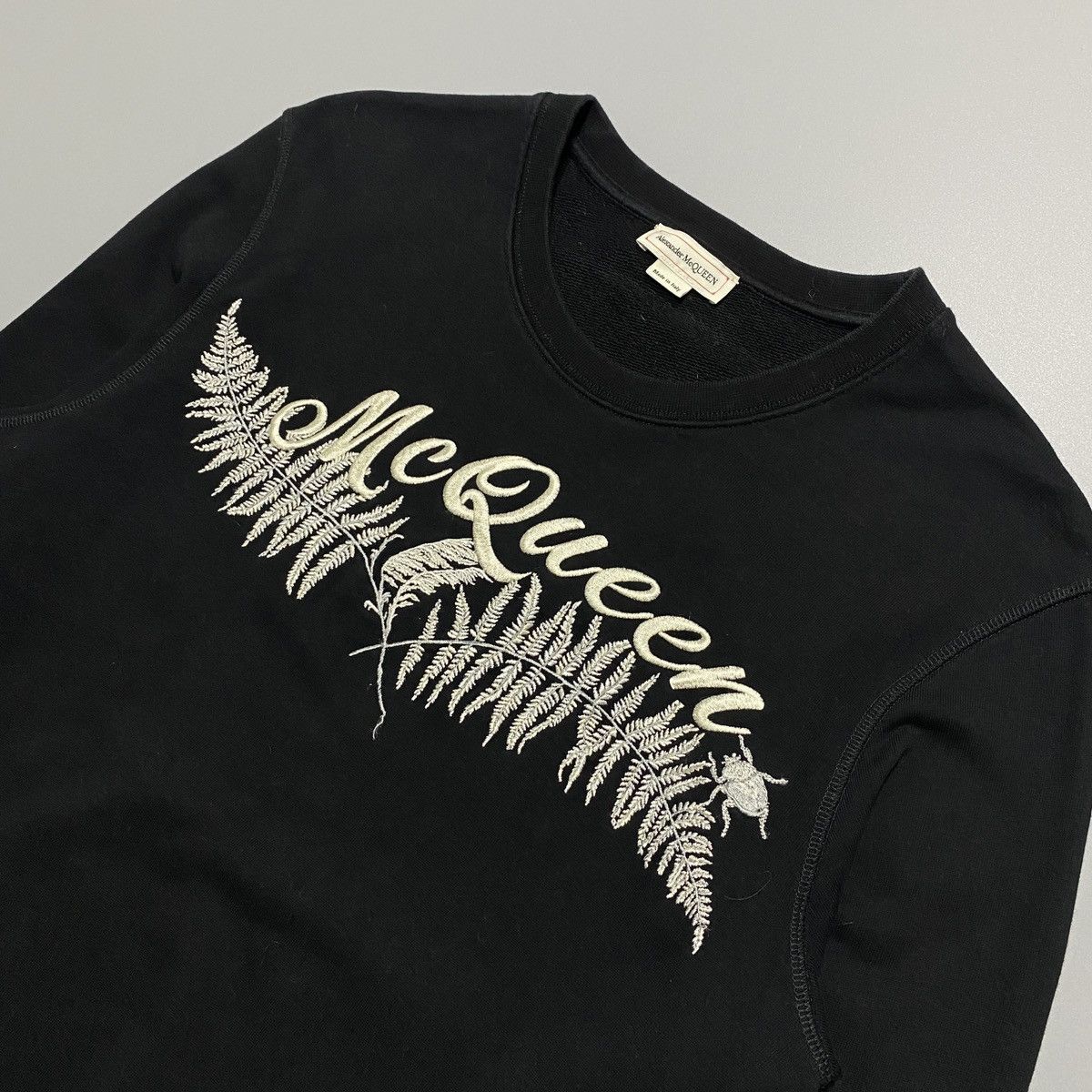 Alexander McQueen Embroidered Leaves Shirt Size US S / EU 44-46 / 1 - 3 Thumbnail