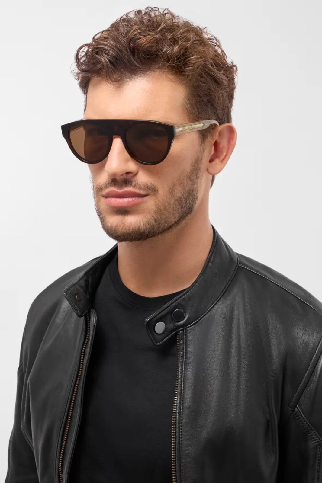 Bvlgari BVLGARI BV40054I TUBOGAS Men POLARIZED Sunglasses 40054 03D Size ONE SIZE - 12 Thumbnail