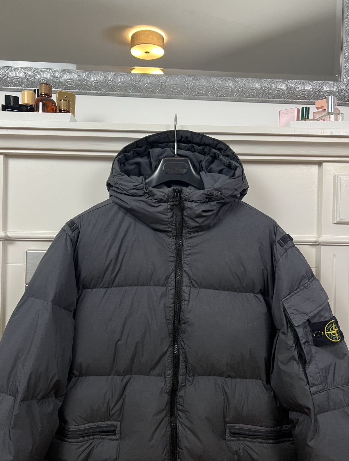 Stone Island Stone Island | Garment Dyed R-NY Down | Grey | Size XXL Size US XXL / EU 58 / 5 - 3 Thumbnail