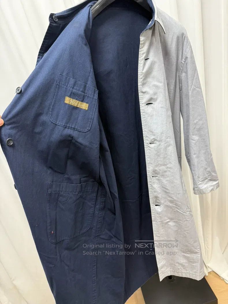 Yohji Yamamoto Yohji Yamamoto Striped Two-Way Wearable Coat Size US M / EU 48-50 / 2 - 4 Thumbnail