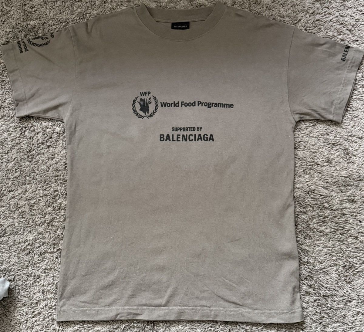 Balenciaga World Food Programme T-Shirt