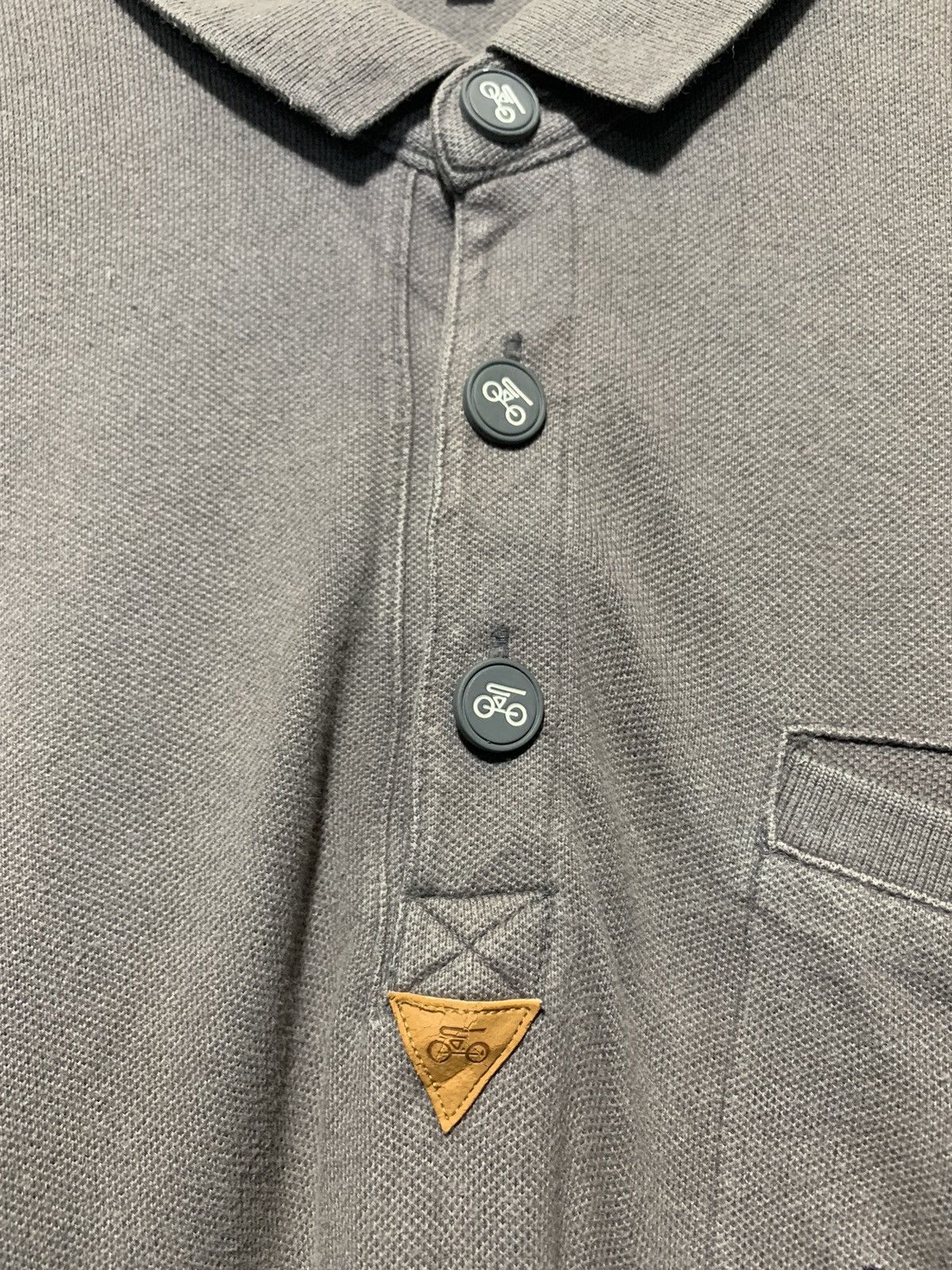 If Six Was Nine × Japanese Brand × Le Grande Bleu (L.G.B.) Y2k BeanPole double layer hybrid longsleeve polo shirt Size US L / EU 52-54 / 3 - 6 Thumbnail